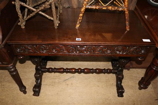 Ebonised table